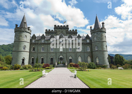 Inveraray Castle, Argyll, Scotland Stock Photo