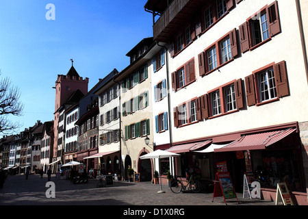 Swiss Hotels, Bars and Restaurants, ski resort of Grindelwald, Swiss Alps, Jungfrau - Aletsch; Bernese Oberland; Switzerland; Eu Stock Photo