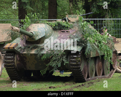 tank Jagdpanzer 38(t) (Sd.Kfz. 1382) Hetzer (baiter) Militracks 2010 Stock Photo