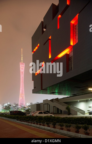 Guangdong Museum, Guangzhou, China. Architect: Rocco Design Architects, 2010. Stock Photo