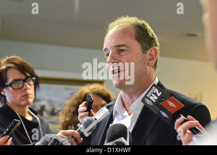 New Zealand Labour Party Leader, David Shearer MP pictured during the 2012 Annual Labour Party Conference. Stock Photo