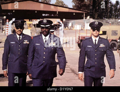 Der Staehlerne Adler Ii  Iron Eagle Ii  Clark Johnson, Louis Gossett Jr., Mark Humphrey Die US-Piloten Graves (Clark Stock Photo