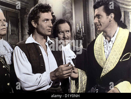 Der Kuss Und Das Schwert  Iron Glove,  ?, Robert Stack, Paul Cavanagh, Richard Stapley Der schottische Prinz James Stuart Stock Photo