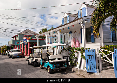 Pigly Wigly store in Dunmore Town, Harbour Island, The Bahamas Stock Photo