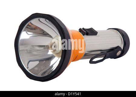 Isolated flashlight Stock Photo