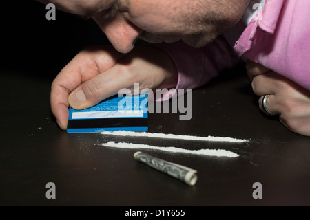 Drug abuse Stock Photo