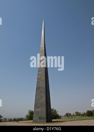 Armenian genocide memorial (Tsitsernakaberd) Stock Photo