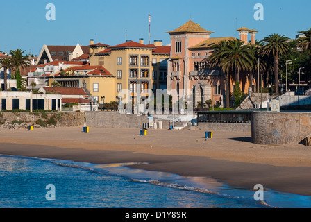 Cascais beach near Estoril  in Portugal Stock Photo