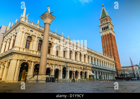 Piazza San Marco with Campanile. Venice, Italy Stock Photo
