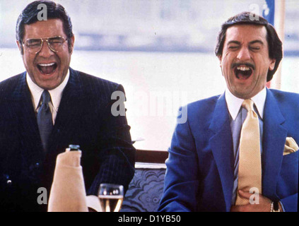 The King Comedy  King Comedy,  Jerry Lewis, Robert De Niro Als Showmaster Jerry Langford (J. Lewis, l) den hartnäckigen Rupert Stock Photo
