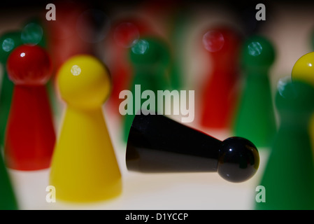 Figures of a game. Photo: Frank May Stock Photo