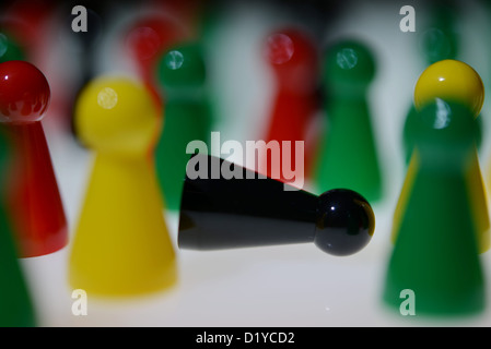 Figures of a game. Photo: Frank May Stock Photo