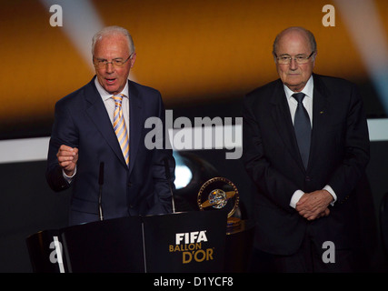 Franz Beckenbauer, during FIFA Ballon d'Or Gala 2012 at the ...