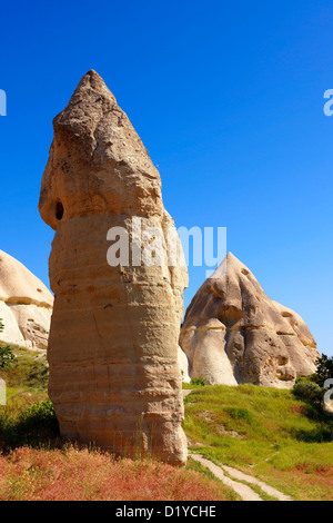 Fairy Chimney in the Valley of love, Tufa erosion, Goereme National ...