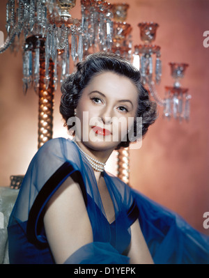 BARBARA STANWYCK (1907-1990) US film actress about 1948 Stock Photo