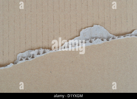 Cardboard texture or background. Stock Photo
