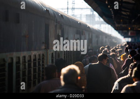 New Delhi Raliway Station, New Delhi, India Stock Photo