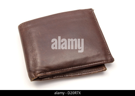 Wallet isolated on white background Stock Photo