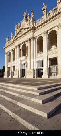 Basilica di San Giovanni in Laterano, Piazza di Porta San Giovanni, Rome, Lazio, Italy Stock Photo