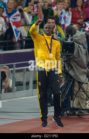 Jamaica's Usain Bolt. Athletics Stock Photo