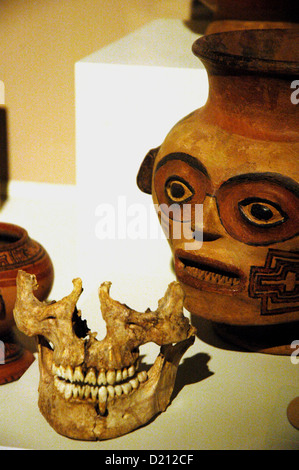 San José (Costa Rica): pre-Colombian art at the Museo del Jade Stock Photo