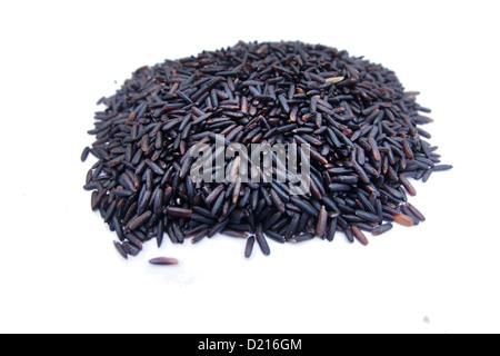 Hom Nin rice ( black rice Stock Photo - Alamy