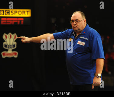 Tony O'Shea during the quarter-final match of the World Professional ...