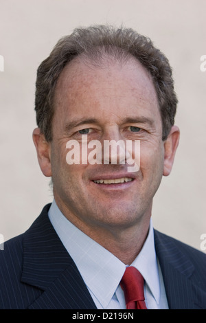 New Zealand Labour Party Leader David Shearer MP, Member of Parliament for the Mount Albert Electorate. Stock Photo