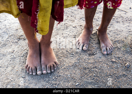 Child's bare legs and feet Stock Photo: 42055940 - Alamy