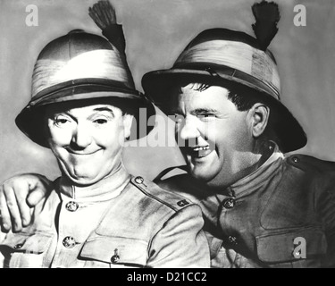 Die Grosse Lachparade   Mgm's Big Parade Of Laughs   Stan Laurel, Oliver Hardy *** Local Caption *** 1962  -- Stock Photo