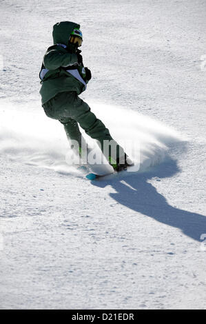 Grim Narita (JPN), JANUARY 9, 2013 - Freestyle Skiing : Gurimu Narita of Japan in action during the Freestyle FIS World Cup Men's Halfpipe Qualification in Copper Mountain, Colorado, USA. (Photo by Hiroyuki Sato/AFLO) Stock Photo