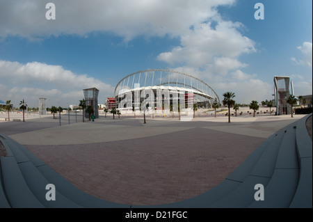 The Aspire Zone Sports City in pictured in Doha, Qatar, 09 January 2013. Photo: Peter Kneffel Stock Photo