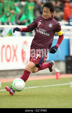 Keiya Sento (Kyoto Tachibana), JANUARY 5, 2013 - Football / Soccer : 91st All Japan High School Soccer Tournament quarterfinal match at Nippatsu Mitsuzawa Stadium in Tokyo, Japan. (Photo by Kenzaburo Matsuoka/AFLO) Stock Photo