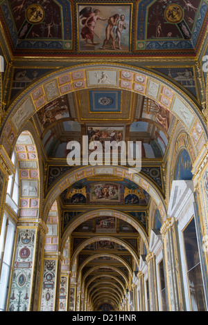 Raphael Loggia inside The Hermitage museum complex, St. Petersburg, Russia, Europe Stock Photo