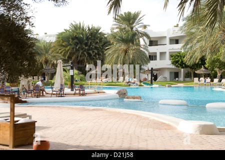 Hotel Odyssee in Zarzis in Tunisia Stock Photo