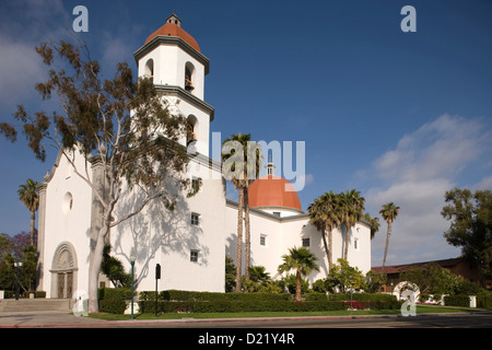 MISSION BASILICA SAN JUAN CAPISTRANO ORANGE COUNTY CALIFORNIA USA Stock Photo