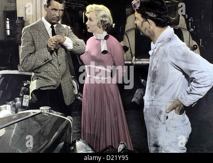 Liebling, Ich Werde Juenger   Monkey Business   Cary Grant (l.), Marilyn Monroe *** Local Caption *** 1952  -- Stock Photo