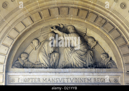 The Coronation of the Blessed Virgin Mary Stock Photo