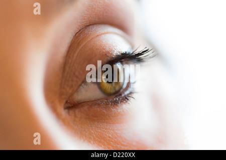 Female eye close up Stock Photo