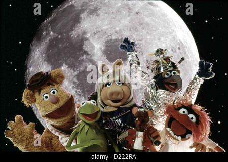 Muppets Aus Dem All  Muppets From Space  Muppets From Space: Fozzie Bear, Kermit, Miss Piggy, Rizzo, Gonzo, Animal *** Local Stock Photo