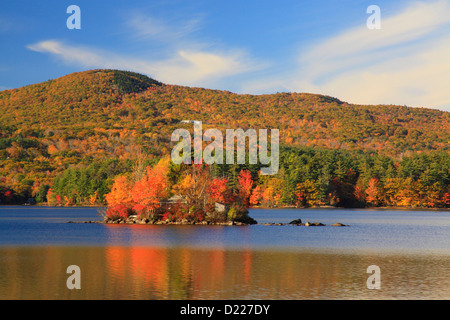 Megunticook Lake, Camden, Maine, USA Stock Photo