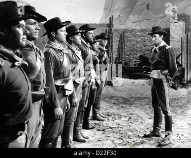 Bis Zum Letzten Atemzug  Only Valiant  Dan Riss, Neville Brand, Steve Brodie, Warner Anderson, Lon Chaney Jr., Terry Kilburn, Stock Photo