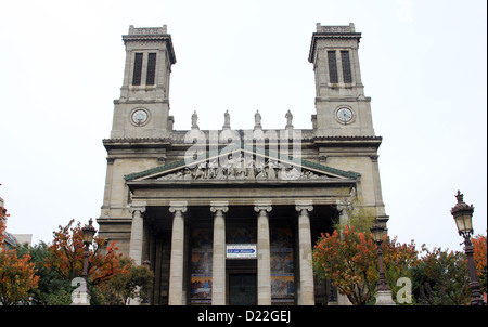 Saint Vincent de Paul church, Paris Stock Photo