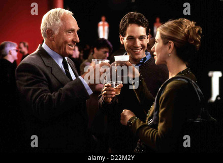 Liebe In Jeder Beziehung  Object My Affection  Nigel Hawthorne, Paul Rudd, Jennifer Aniston *** Local Caption *** 1998 Stock Photo