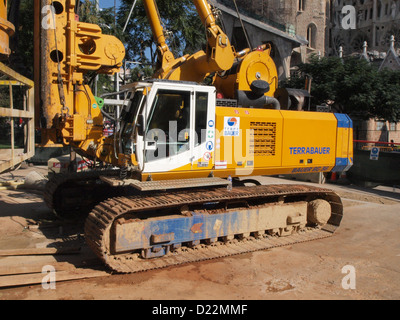 BAUER BG 36 - Drilling Rig Stock Photo