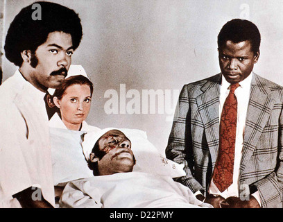 Die Organisation   Organization, The   Detective Virgil Tibbs (Sidney Poitier,r) *** Local Caption *** 1971  -- Stock Photo