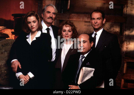 Das Geld Anderer Leute  Other People's Money  Kate (P.A. Miller), Jorgenson (Gregory Peck), Bea Sullivan (Piper Laurie), Stock Photo
