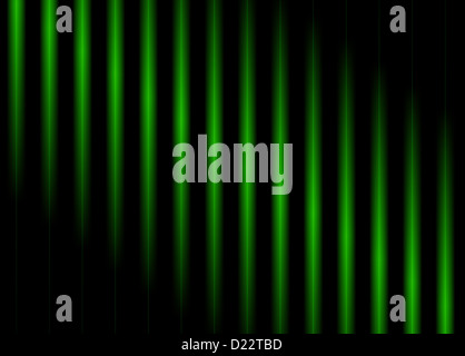 Background made ​​with green light vertical stripes Stock Photo