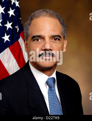 United States Attorney General Eric Holder Stock Photo