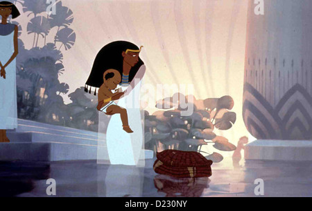 Der Prinz Von Aegypten Prince Of Egypt , The Zippora und Moses *** Local Caption *** 1998 TM ...